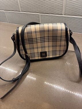 Bean Pole plaid shoulder bag